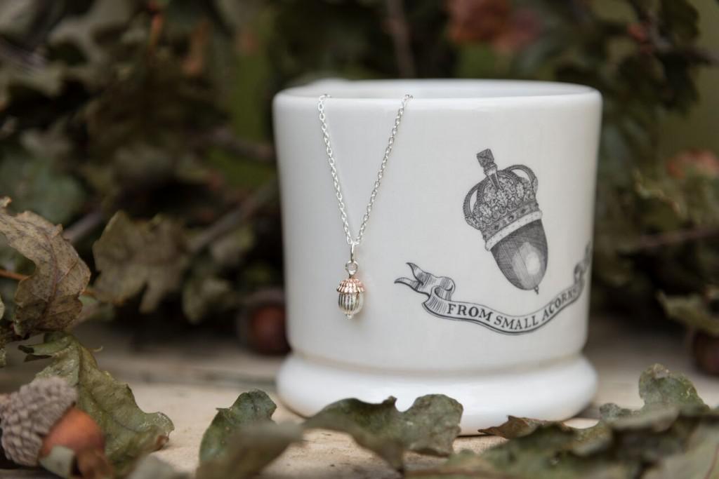 From small acorns does gorgeous jewellery grow!