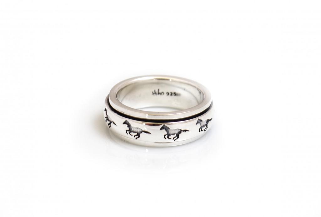 New Exclusive Galloping Horse Ring from Hiho Silver