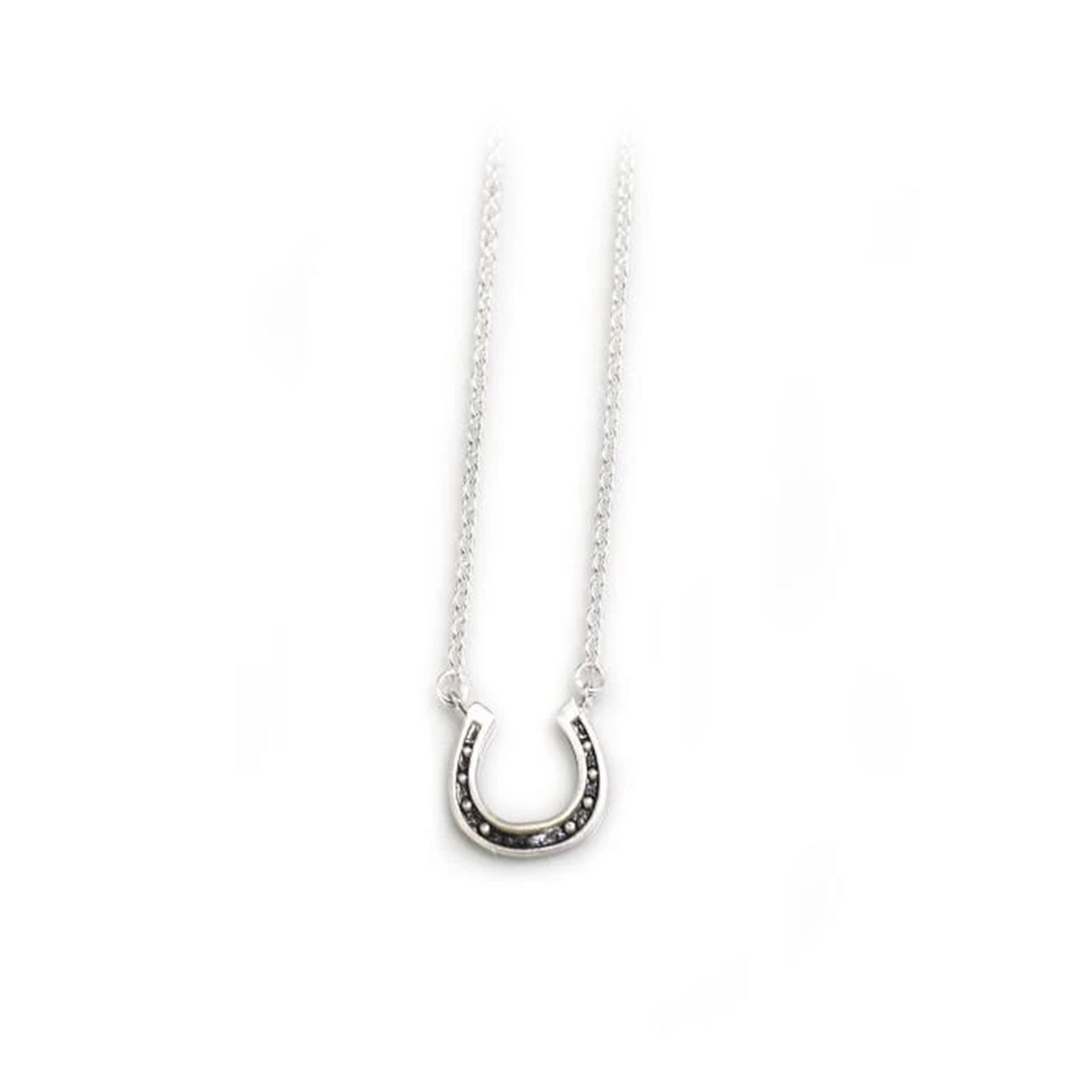 Exclusive Sterling Silver Thelwell Horseshoe Necklace