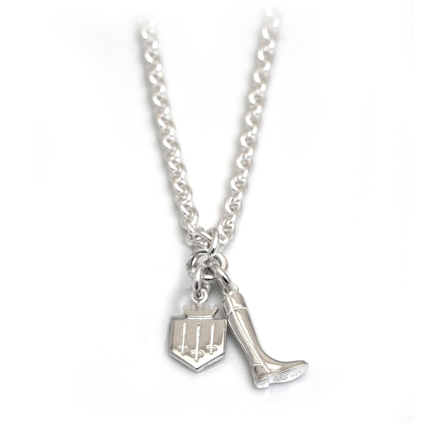 Exclusive Sterling Silver Fairfax & Favor Cluster Necklace