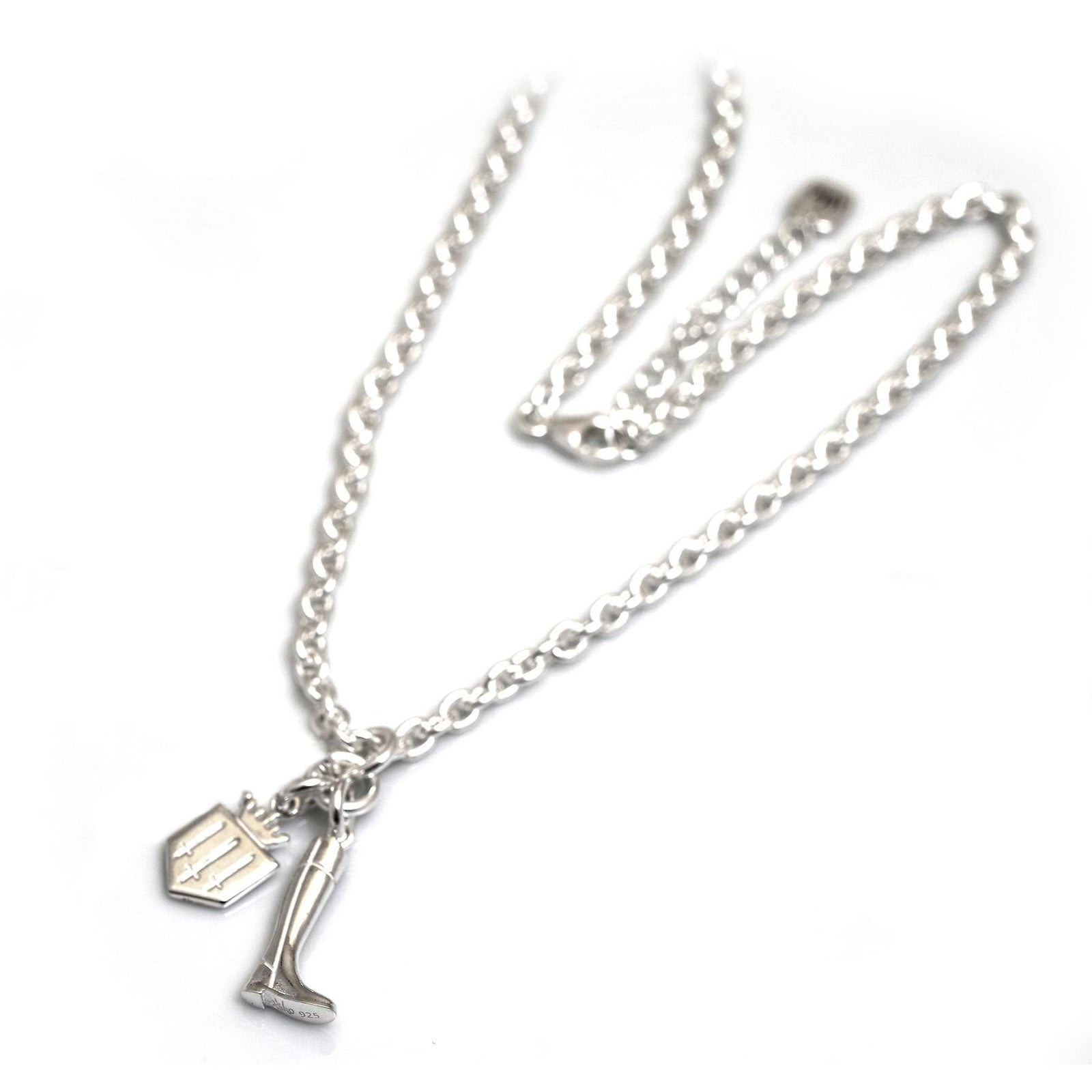 Exclusive Sterling Silver Fairfax & Favor Cluster Necklace