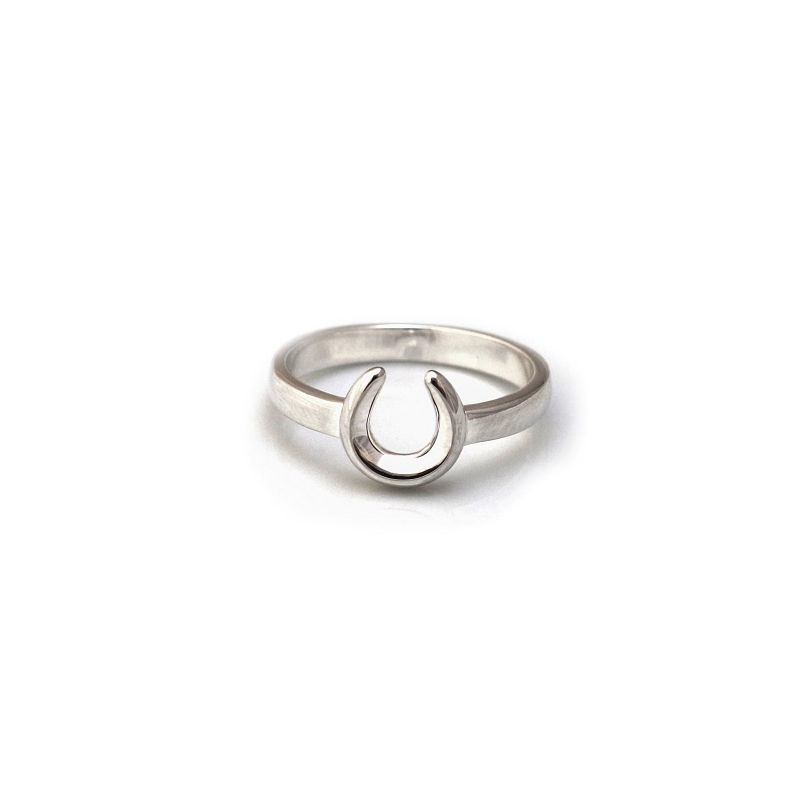 Exclusive Sterling Silver Horseshoe Ring