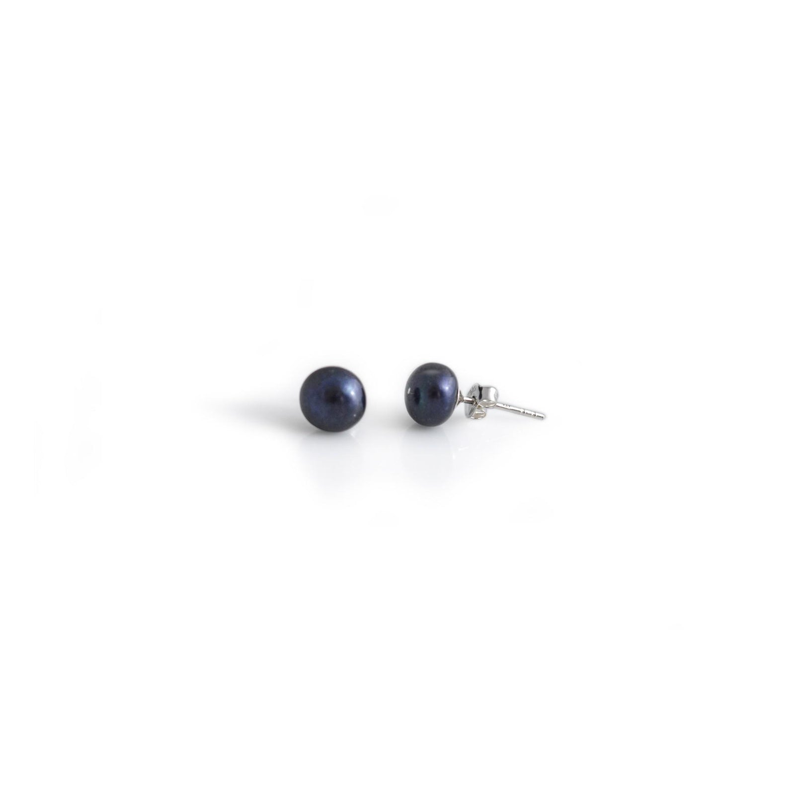 Freshwater Peacock Pearl Studs