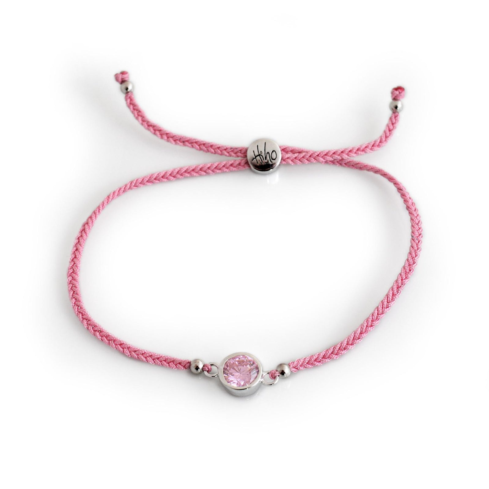 Exclusive Sterling Silver and CZ Friendship Bracelets