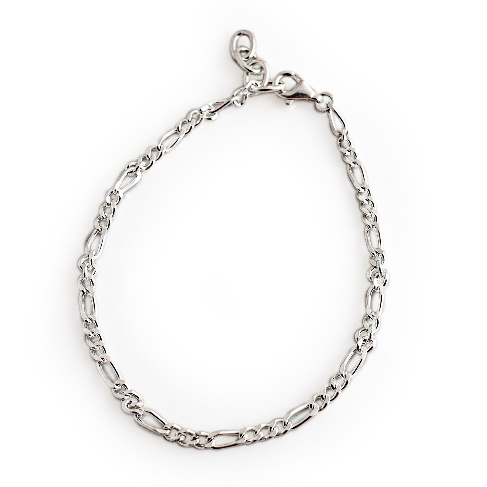 Sterling Silver Figaro Bracelet