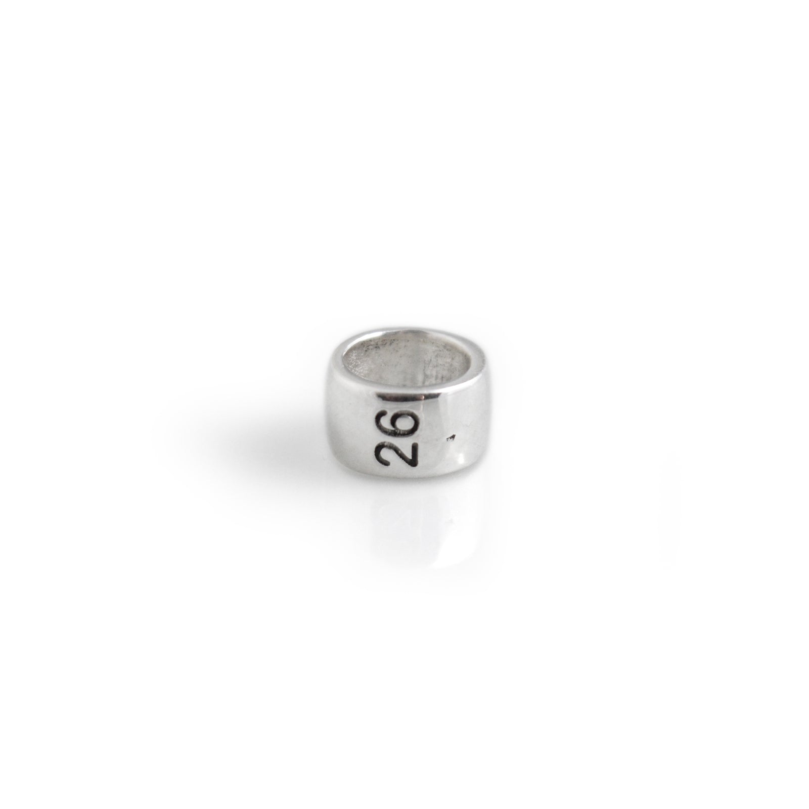 Exclusive Sterling Silver 2026 Star Roller Bead