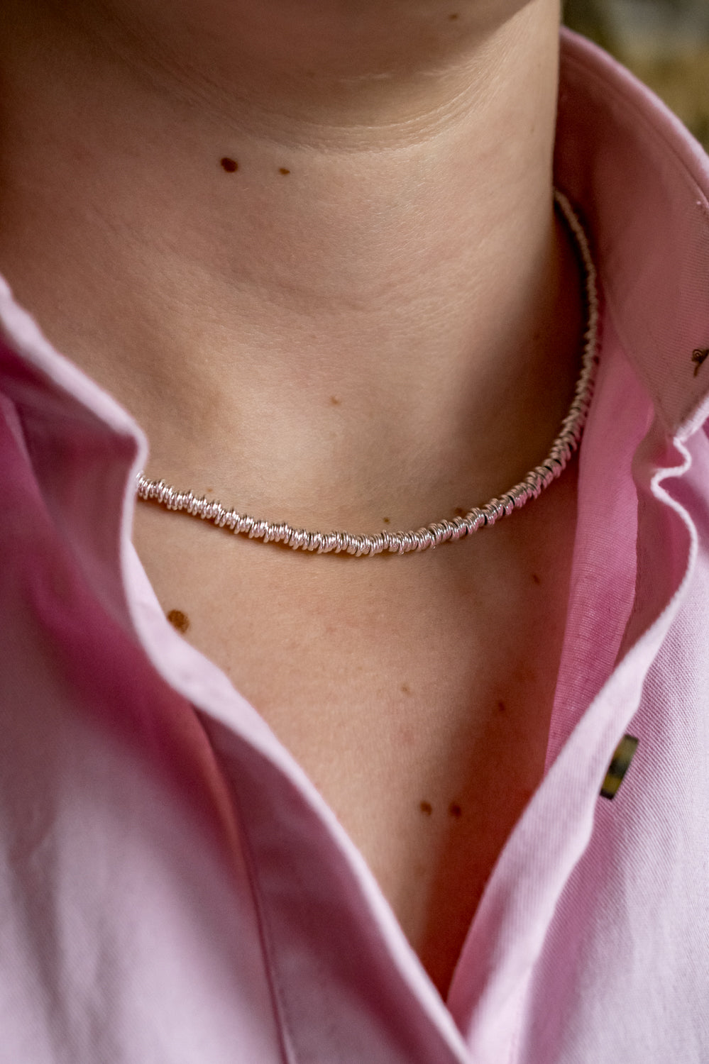 Sterling Silver Multi-link Necklace