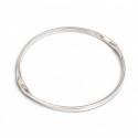 Sterling Silver Twist Bangle