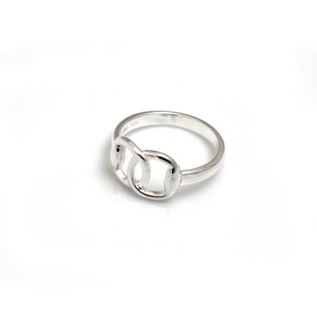 Sterling Silver Snaffle Ring
