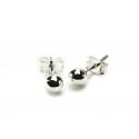 7mm Sterling Silver Ball Stud Earrings