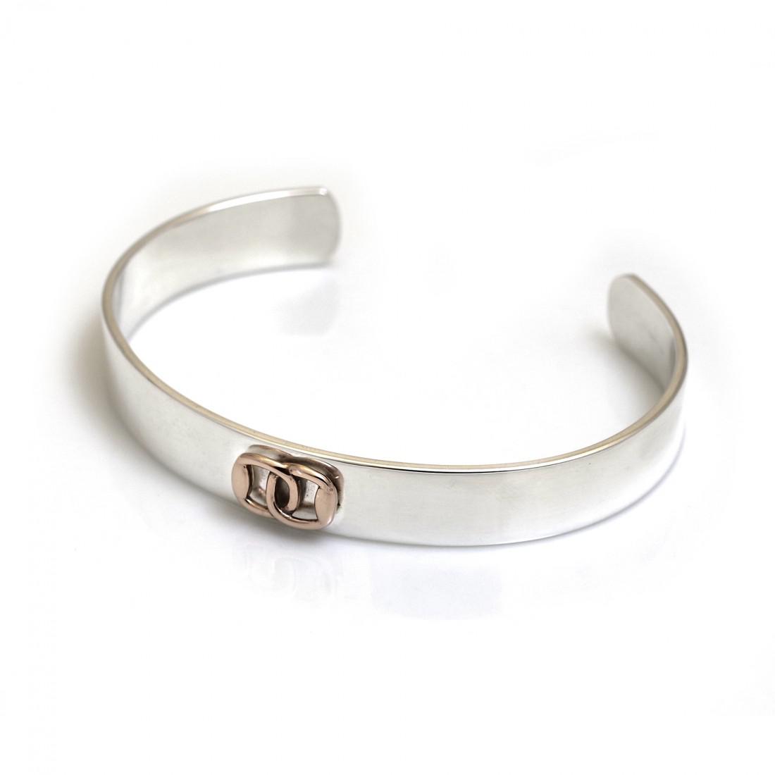 solid 9ct rose gold bracelet