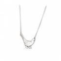 Exclusive Hammered Sterling Silver Pheasant Necklace