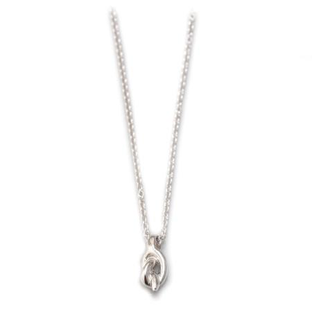 Sterling Silver Have Knot Pendant With Chain