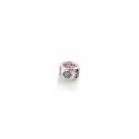 Exclusive Sterling Silver & Garnet CZ Fairfax & Favor Roller Bead