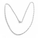 Sterling Silver Figaro Chain
