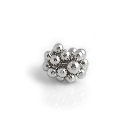Sterling Silver Bobbly Ring