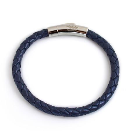 Exclusive Burghley Horse Trials Leather Bracelet With Stainless Steel Clasp