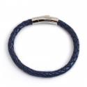 Exclusive Burghley Horse Trials Leather Bracelet With Stainless Steel Clasp