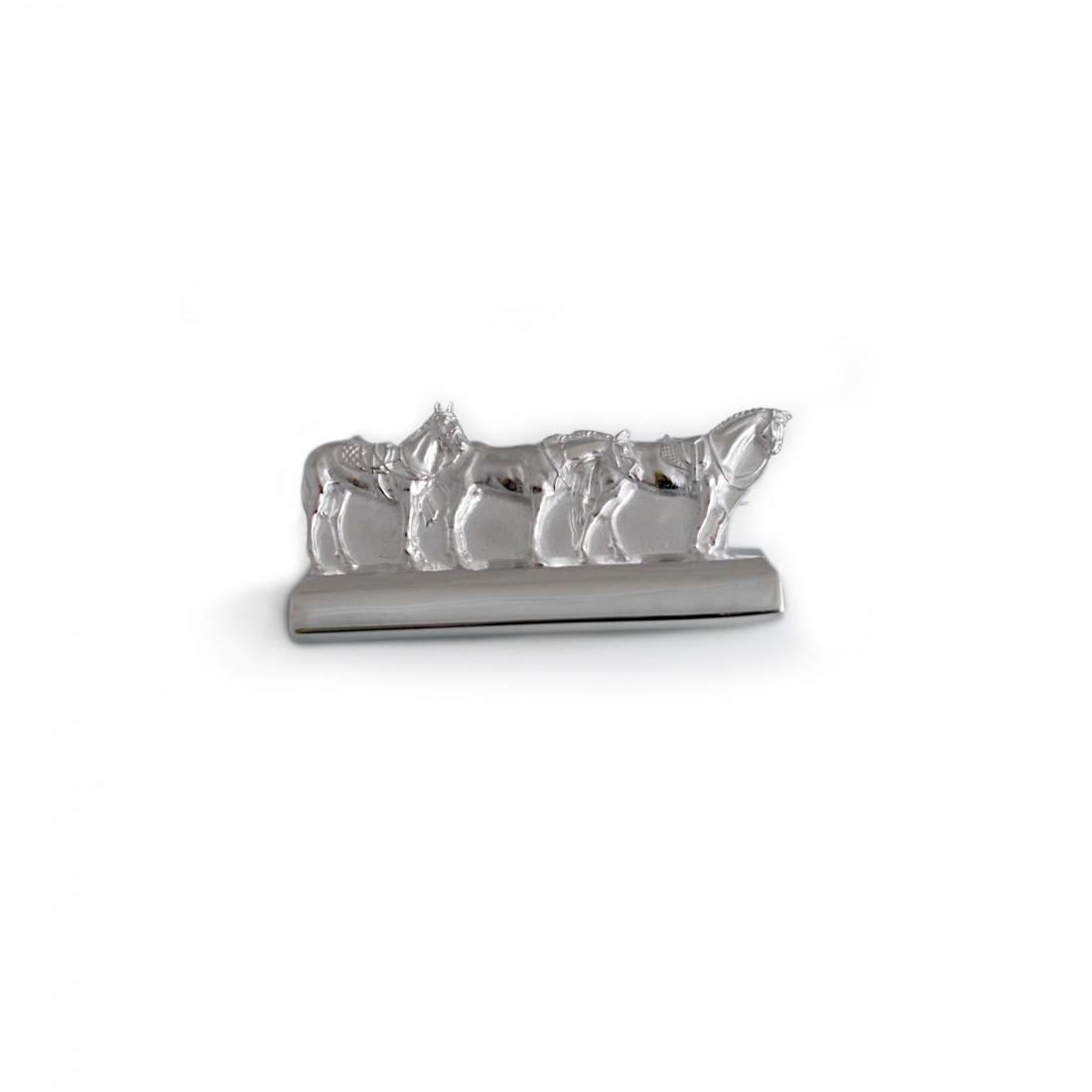 Exclusive Sterling Silver Badminton Horse Trials Trophy Brooch