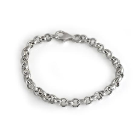 Sterling Silver Belcher Chain Bracelet