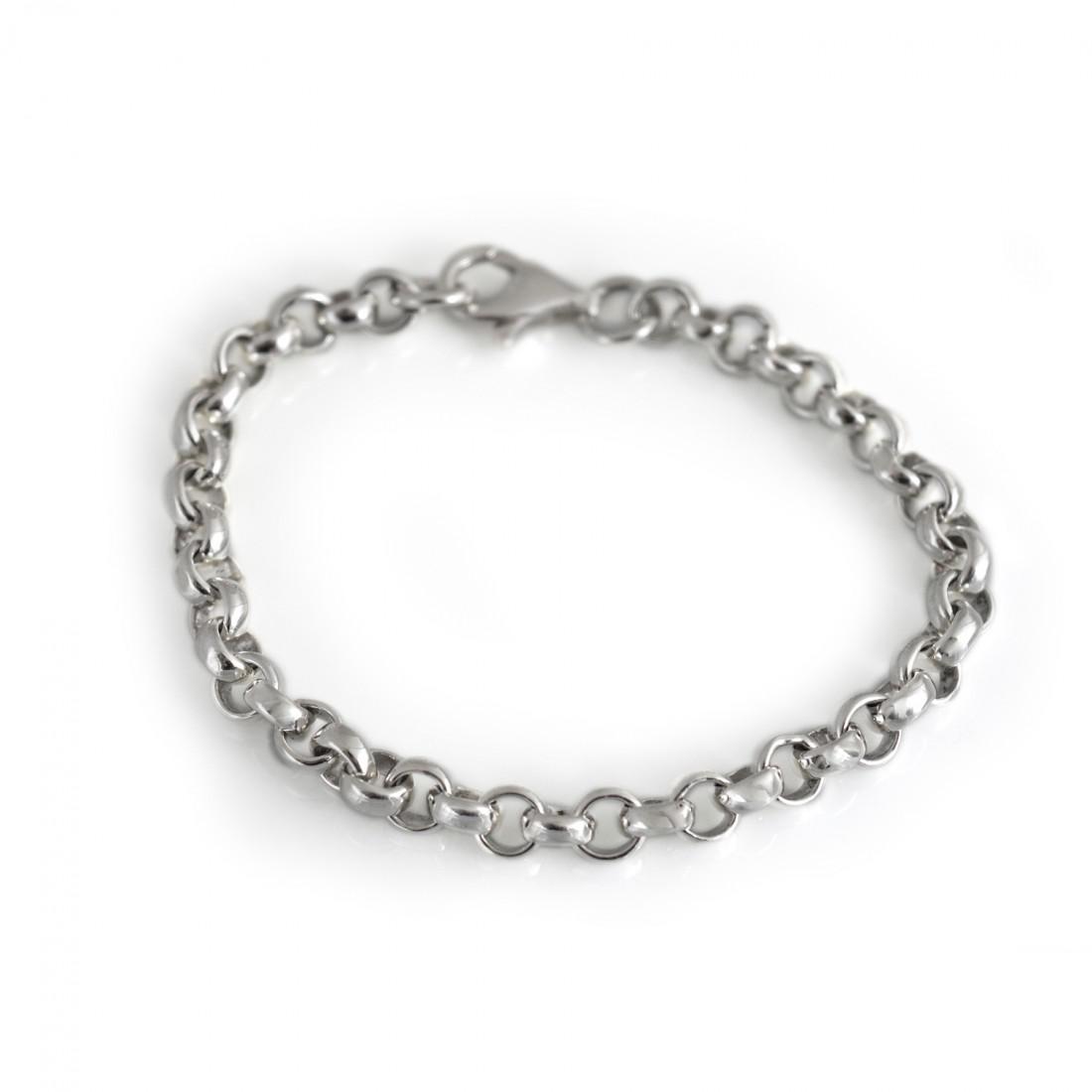 Sterling Silver Belcher Chain Bracelet