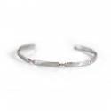 Sterling Silver Twisted Cuff Bracelet