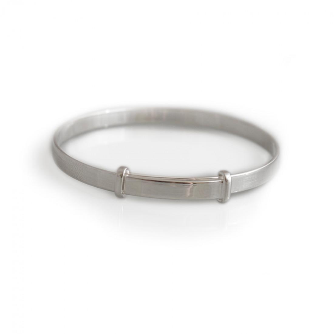 Sterling Silver Baby Christening Bracelet