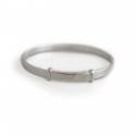 Sterling Silver Baby Christening Bracelet