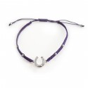 Sterling Silver Horseshoe Friendship Bracelet