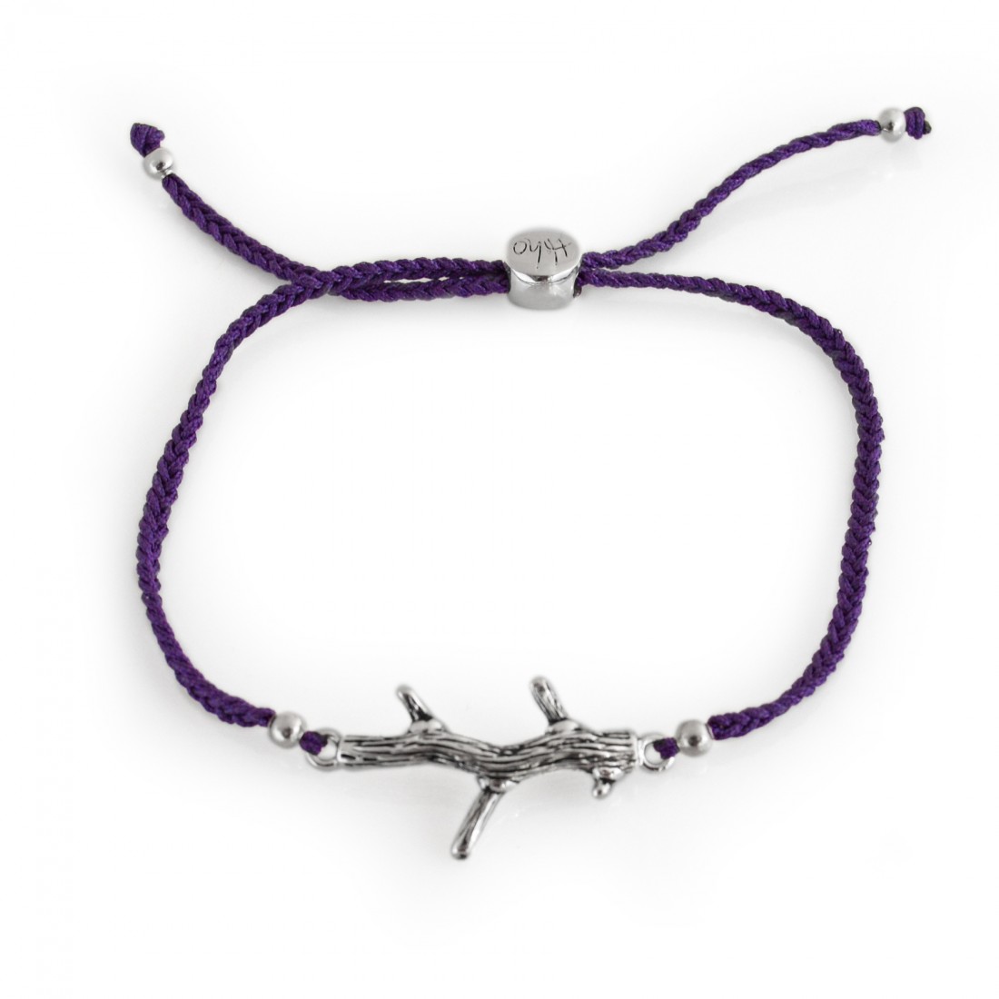 Exclusive Sterling Silver Twig Friendship Bracelet