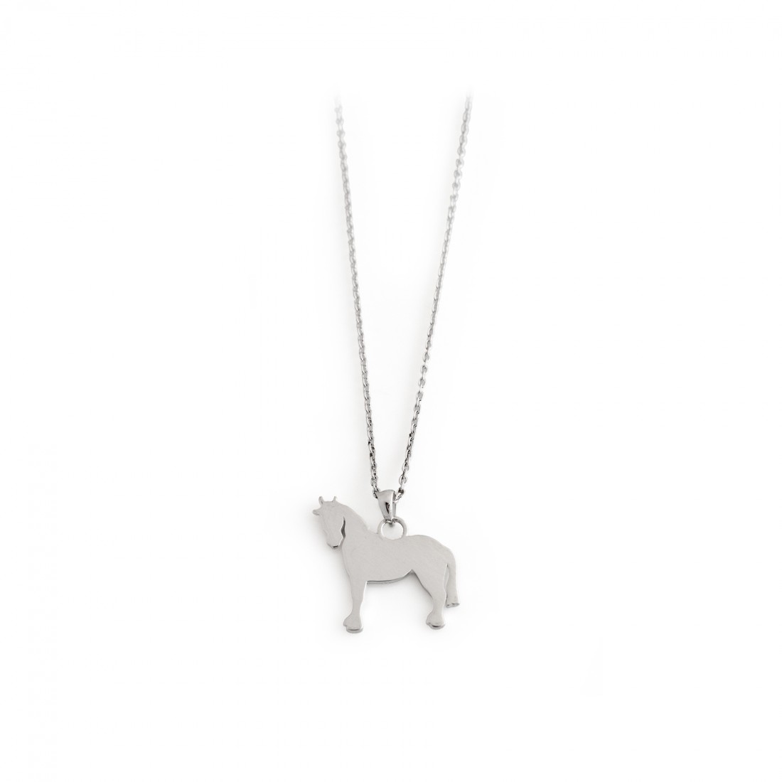 Exclusive Sterling Silver 'Biscuit the Horse' Pony Club Necklace