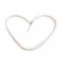 Sterling Silver & Freshwater Seed Pearl Necklace