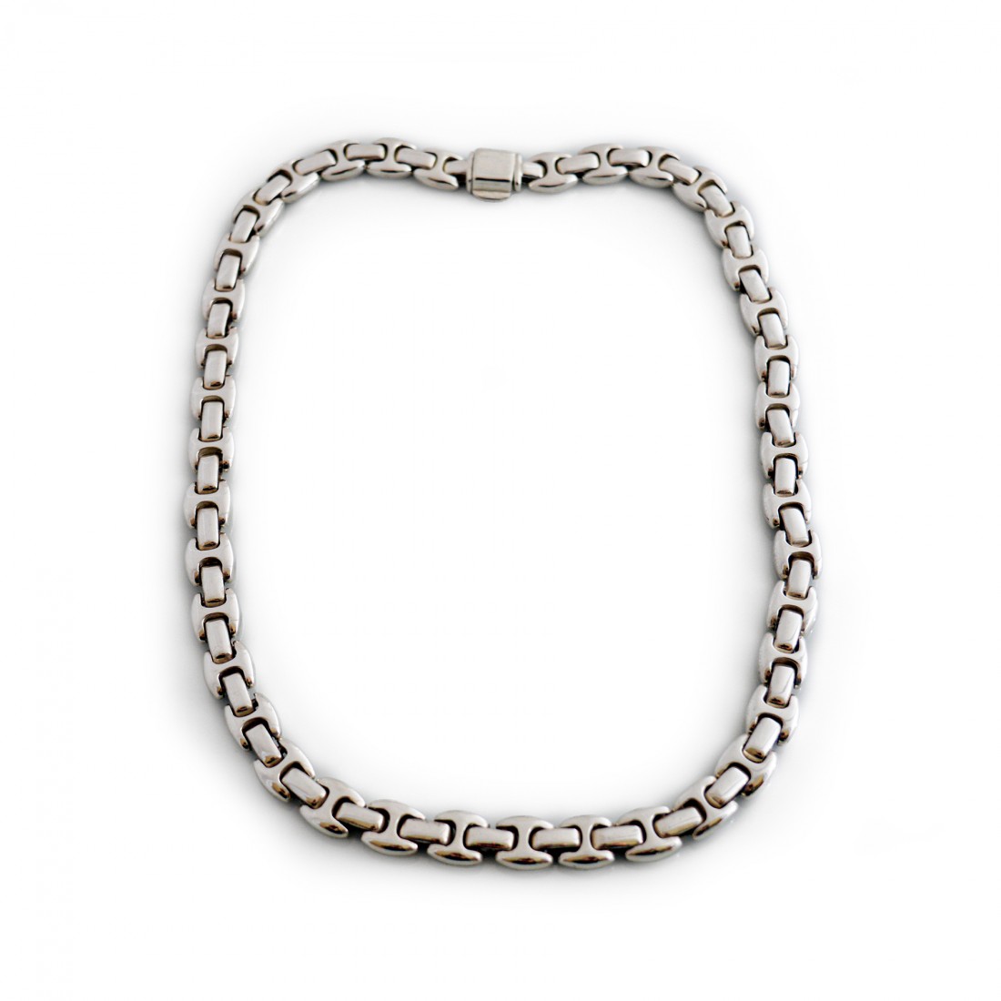 Sterling Silver Coffee Bean Necklace