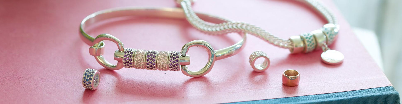 Create your own cherry roller bangle