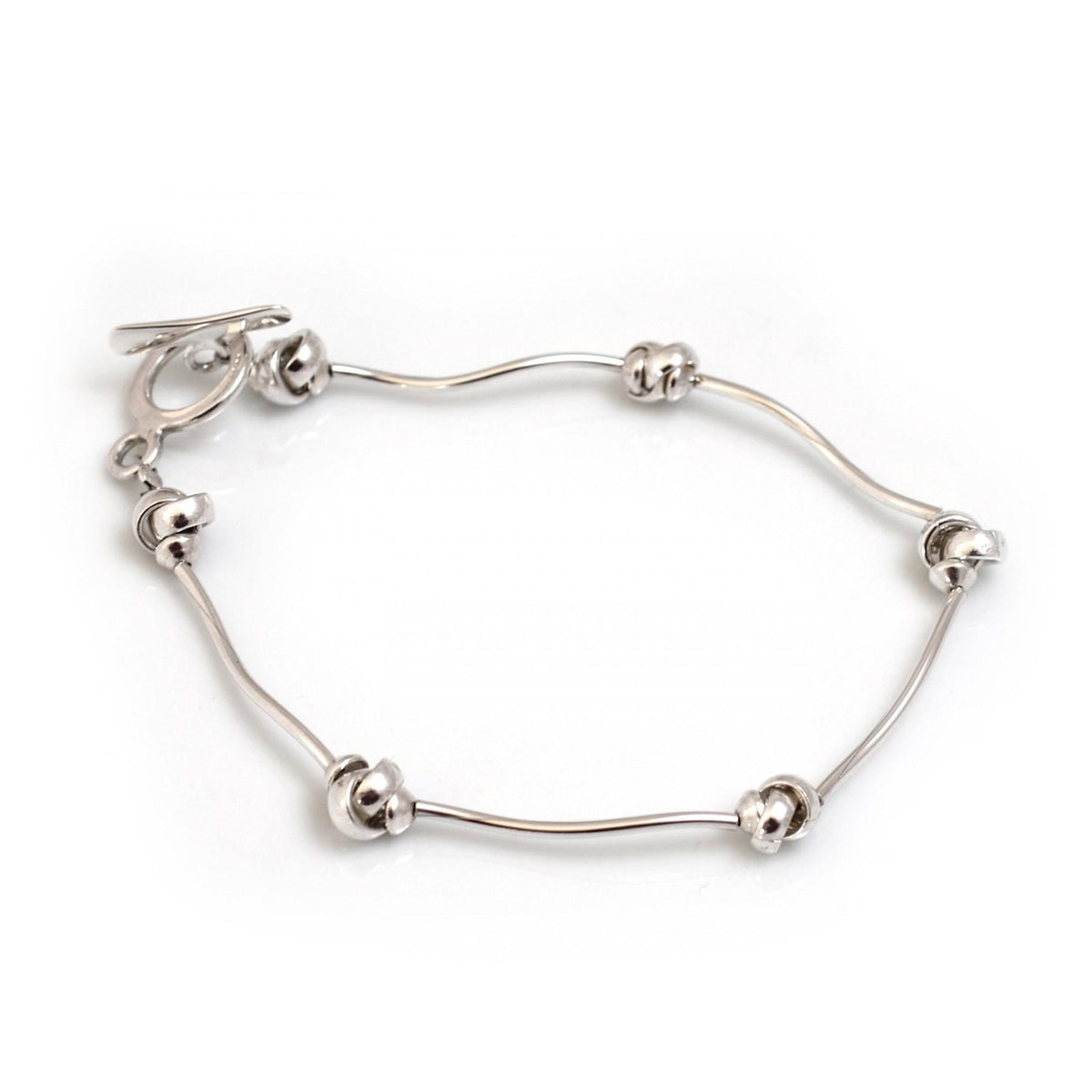Sterling Silver Knot Bracelet