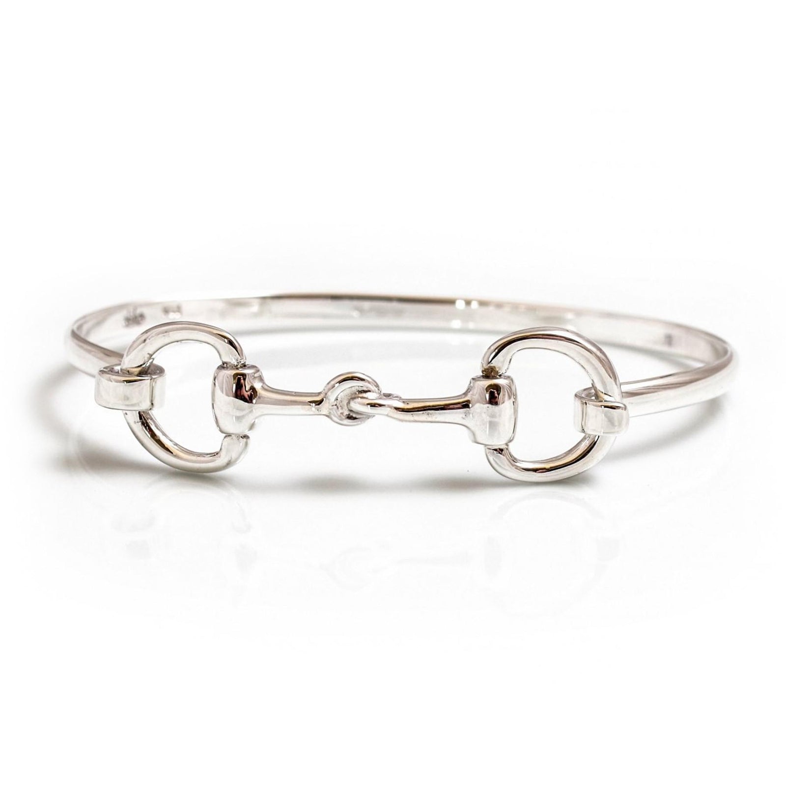 Sterling Silver Double Snaffle Bracelet