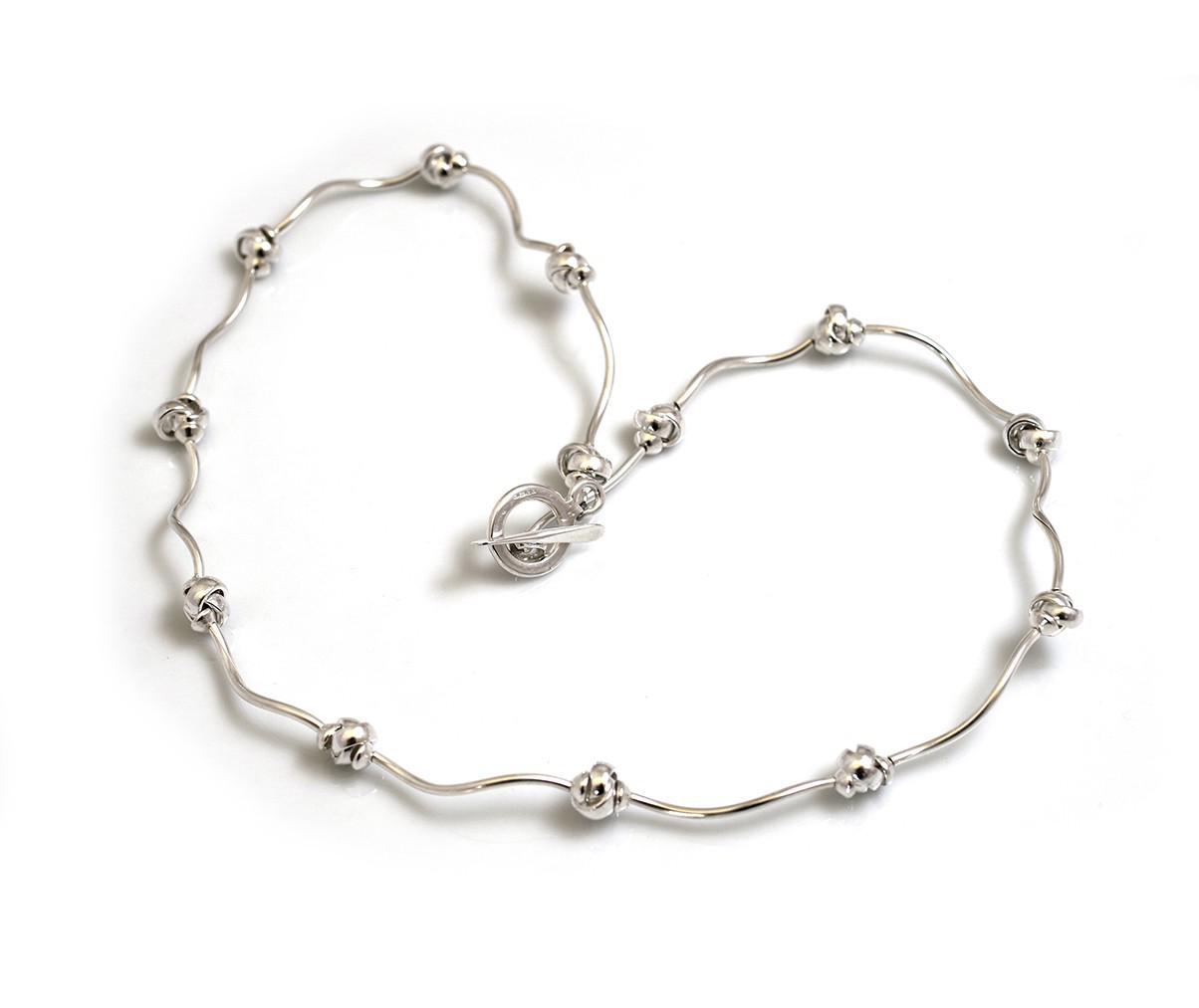 Sterling Silver Knot Necklace