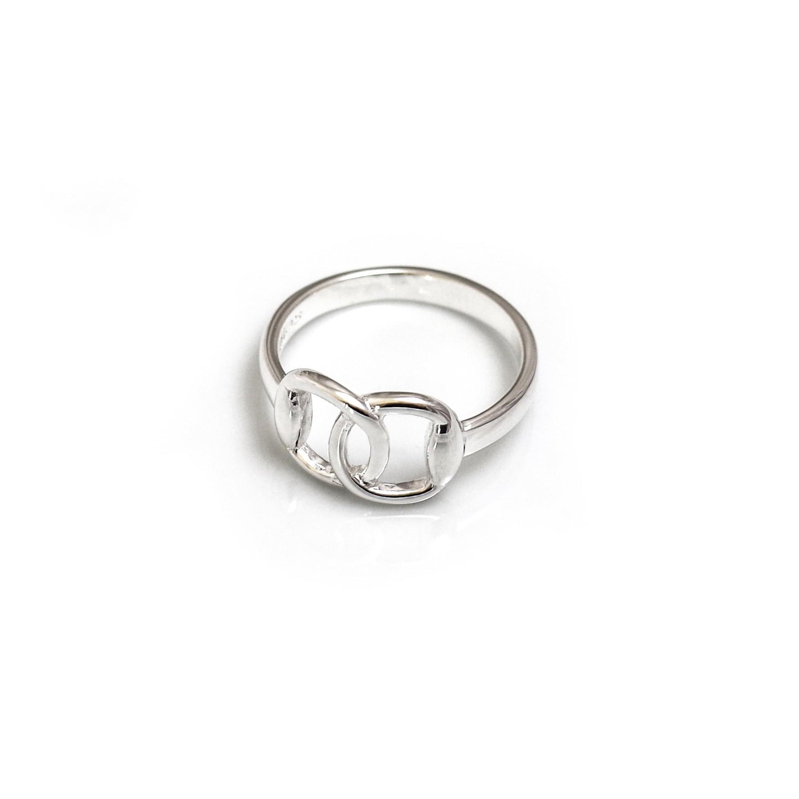 Sterling Silver Snaffle Ring