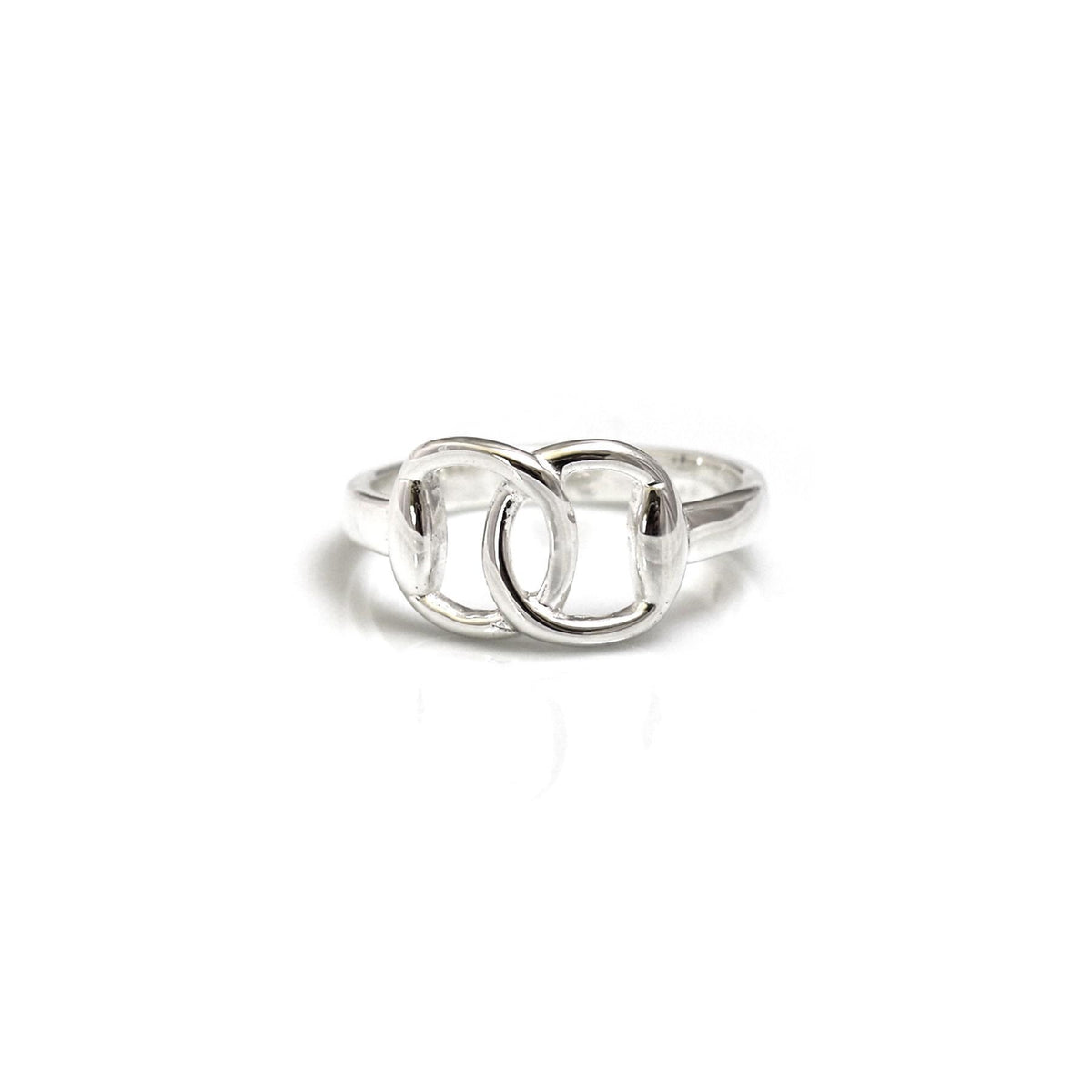 Sterling Silver Snaffle Ring