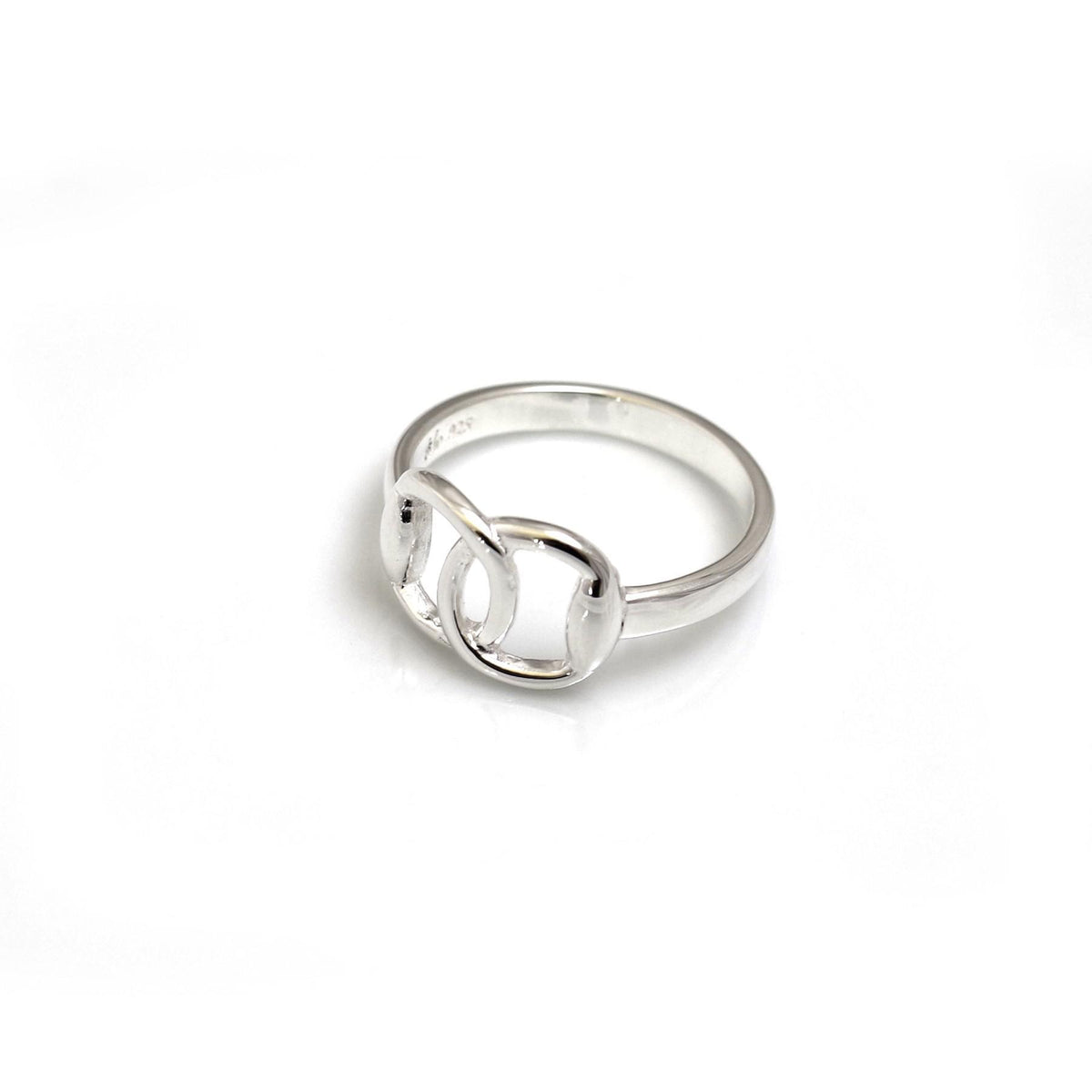 Sterling Silver Snaffle Ring