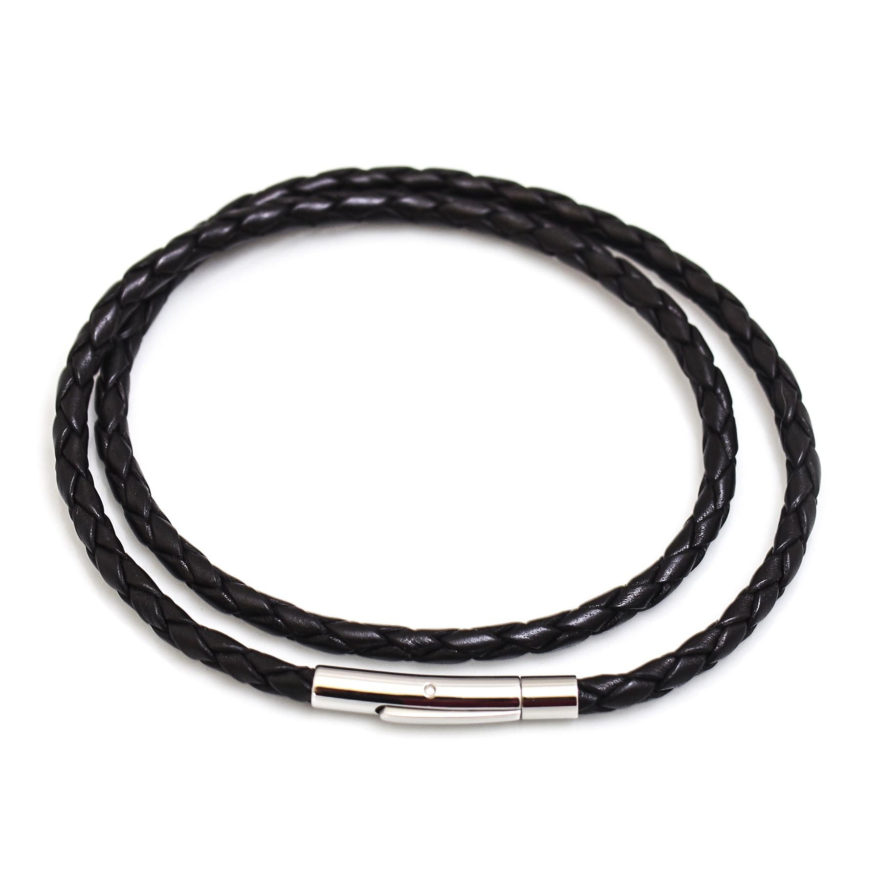 Double Leather Bracelet