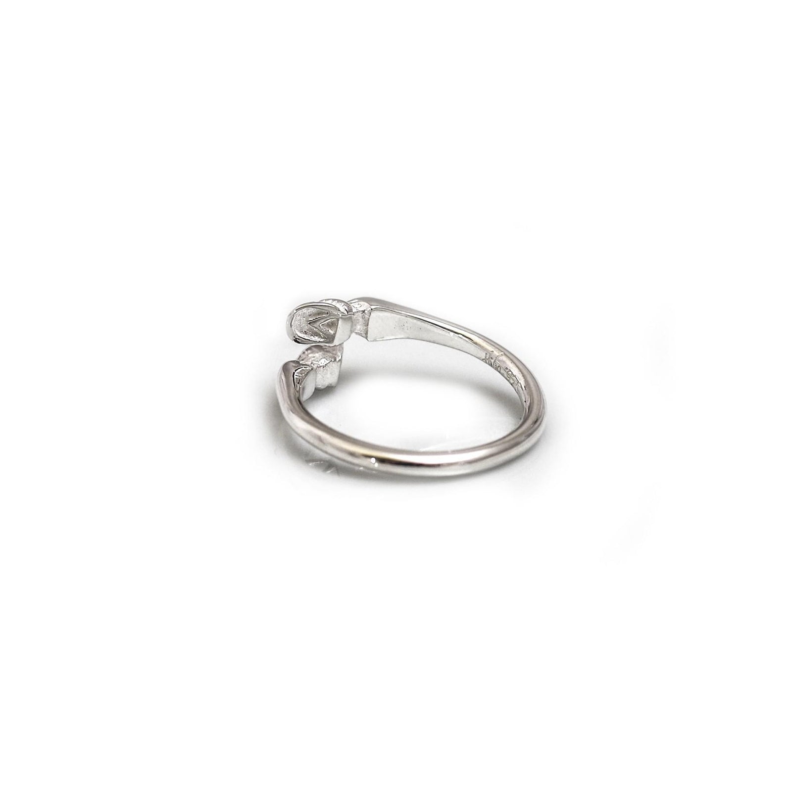 Sterling Silver Hoof Ring
