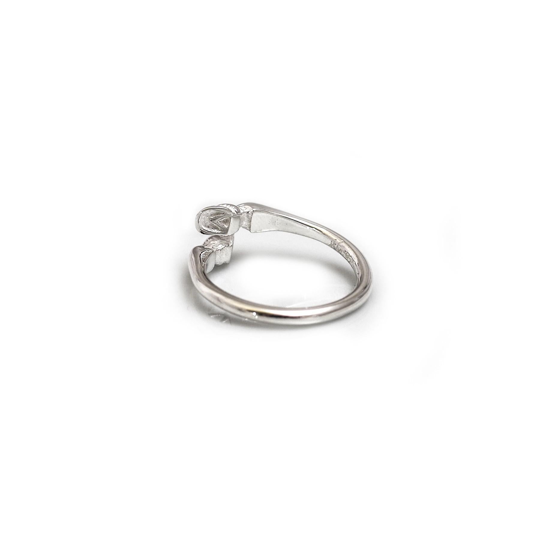 Sterling Silver Hoof Ring