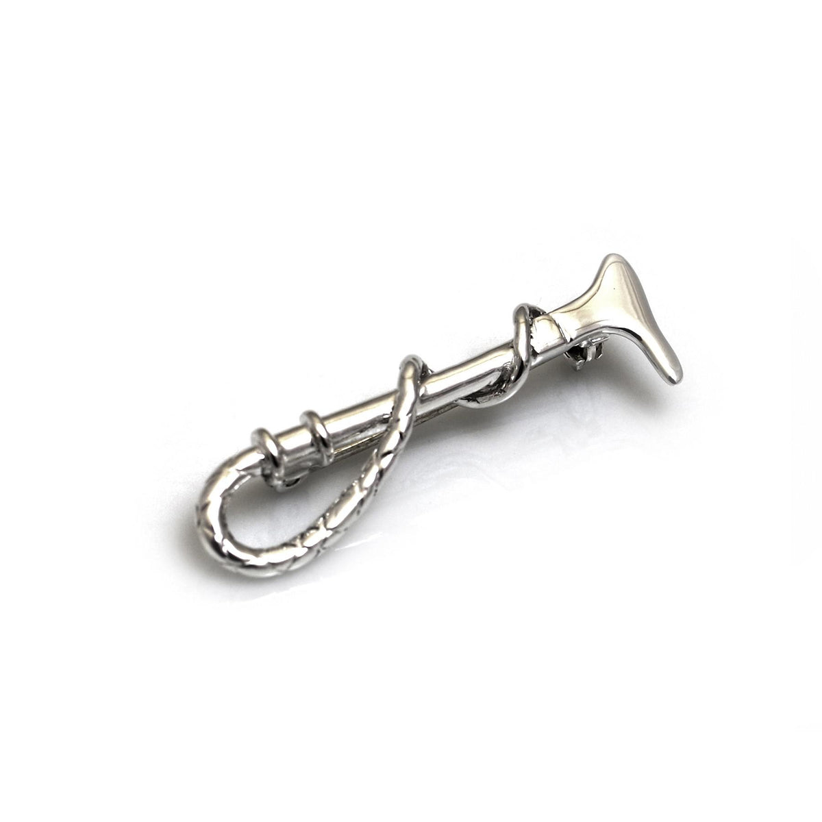 Sterling Silver Crop Brooch