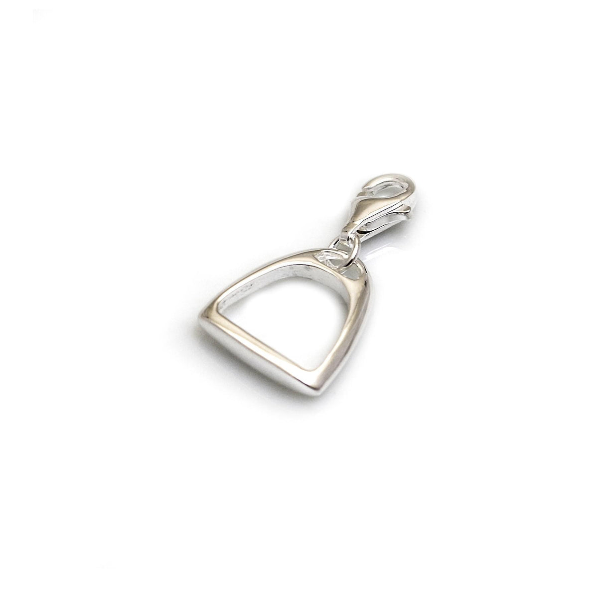 Sterling Silver Stirrup Charm