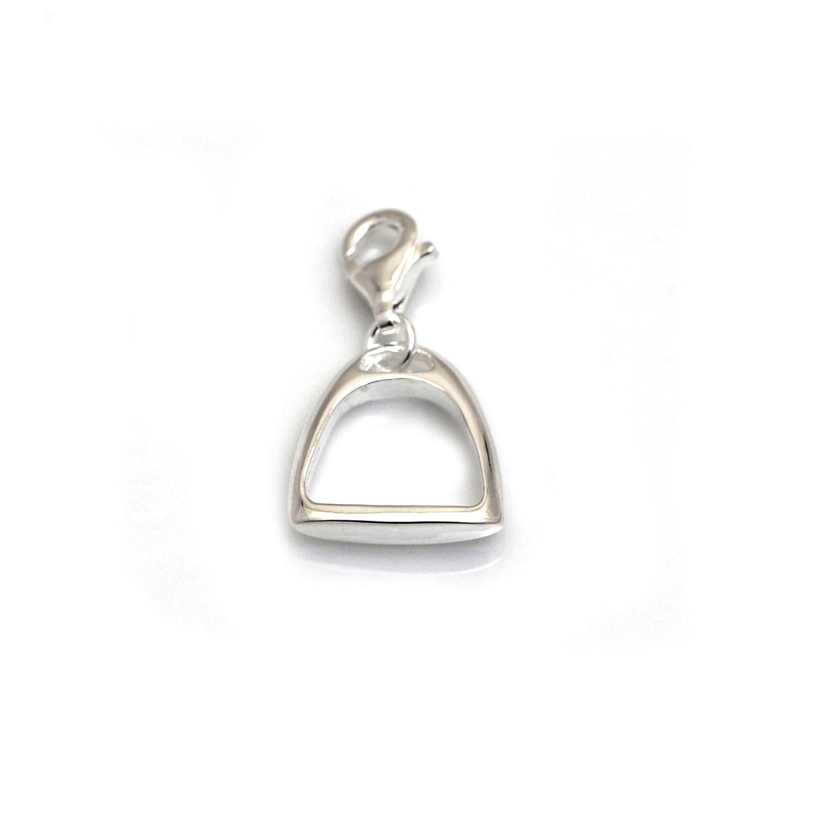 Sterling Silver Stirrup Charm