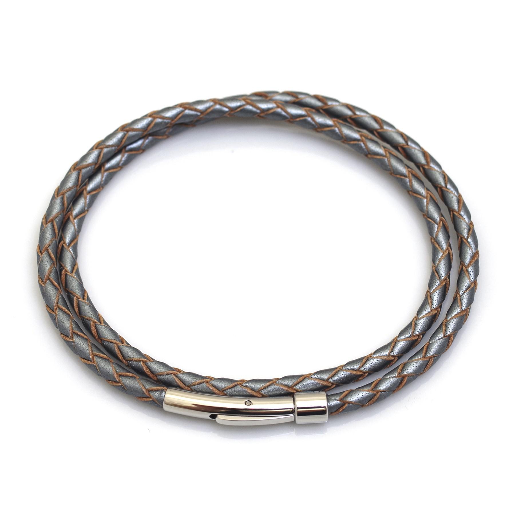 Double Leather Bracelet