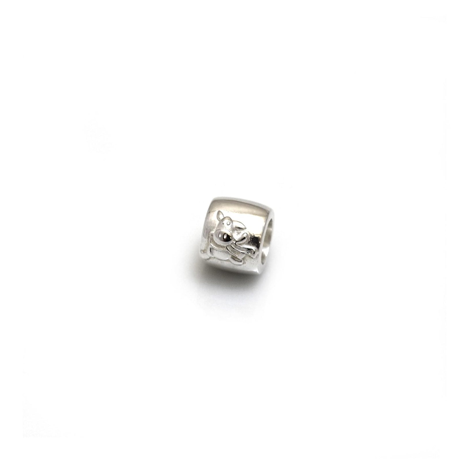Exclusive Sterling Silver Willbery Wonder Pony Roller Charm Bead