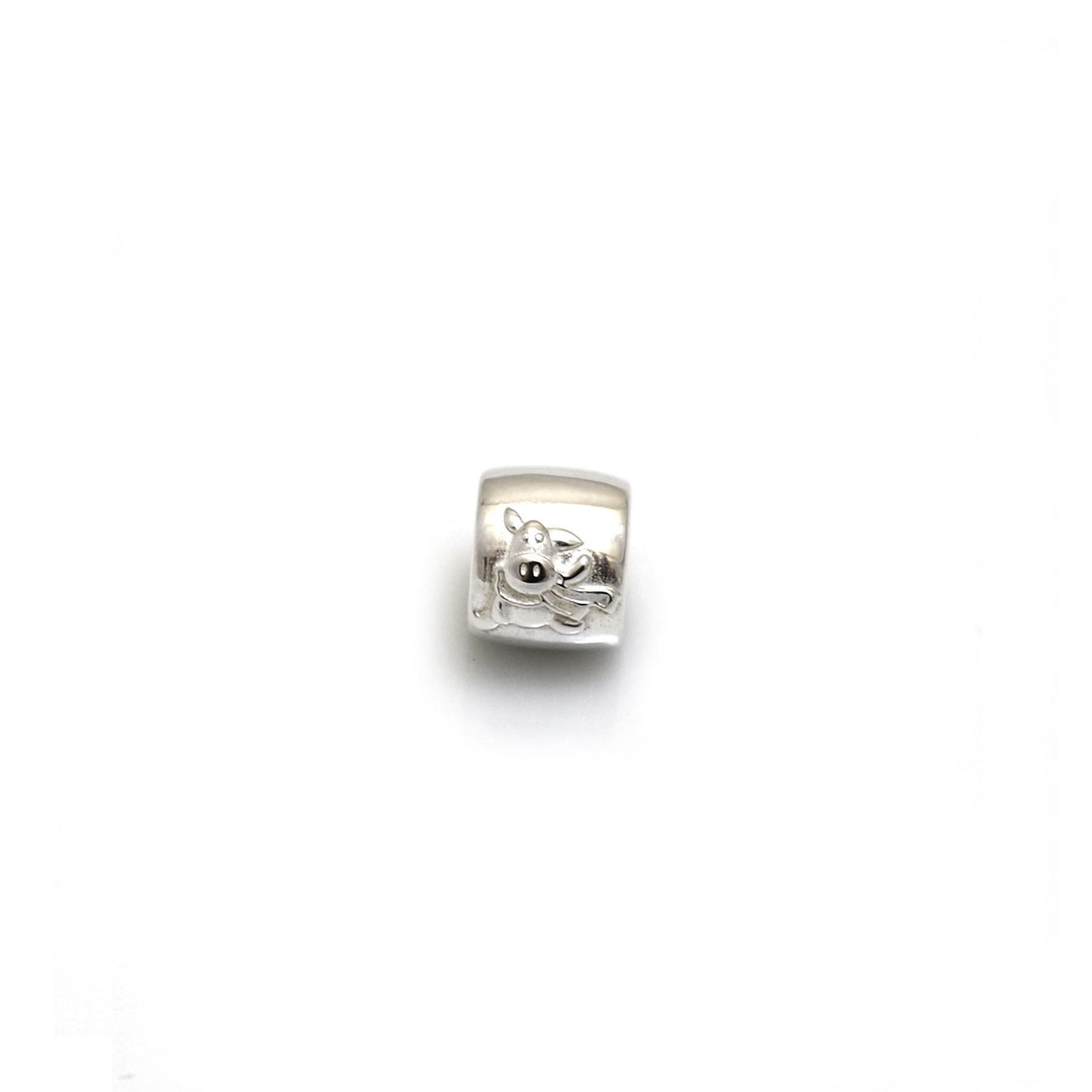 Exclusive Sterling Silver Willbery Wonder Pony Roller Charm Bead