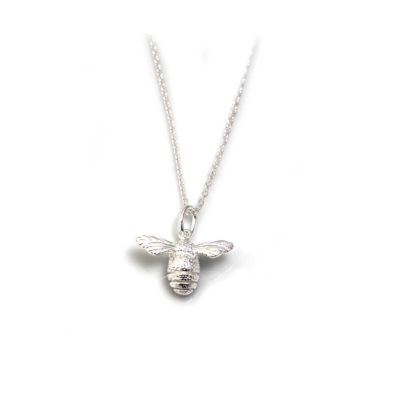 Sterling Silver Bumblebee Necklace